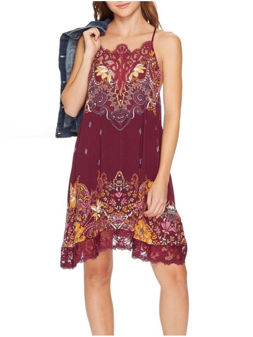 Free People Intimately Who's Sorry Now Slip Dress